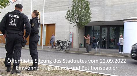 Lutherstadt Wittenberg Öffentliche Sitzung des Stadtrates 21 Sep 22