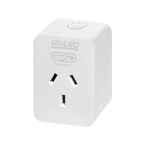 Arlec Grid Connect Smart Plug In Socket With Energy Meter Pc191ha Or