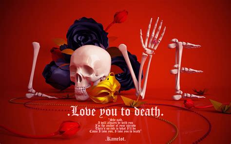 Love you to death on Behance