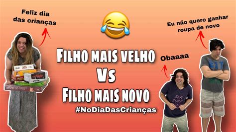 Filho Mais Velho Vs Filho Mais Novo No Dia Das Crian As Youtube