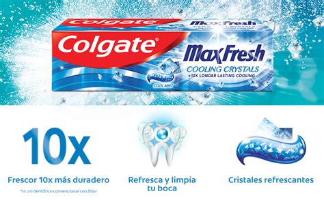 Colgate Dentifrice Fra Cheur Max Fresh Menthe Douce Aux Cristaux