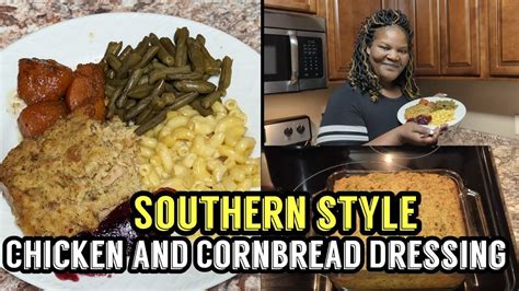 Easy Chicken Cornbread Dressing Recipe How To Cook Cornbread Dressing