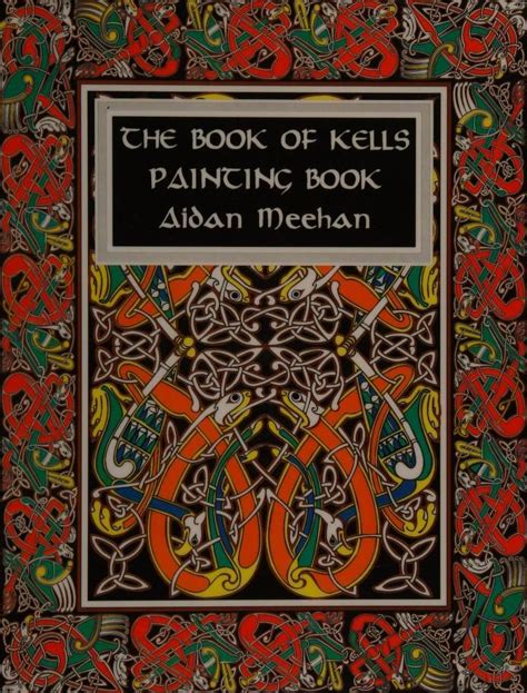 The Book Of Kells S Painting Book By Alhan Meham With An Intricate Design