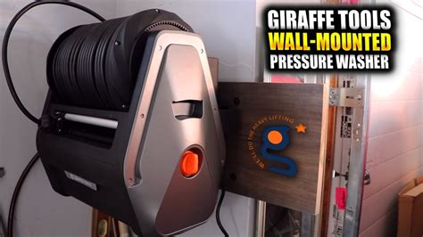 The BEST Wall Mounted Pressure Washer Giraffe Tools Grandfalls