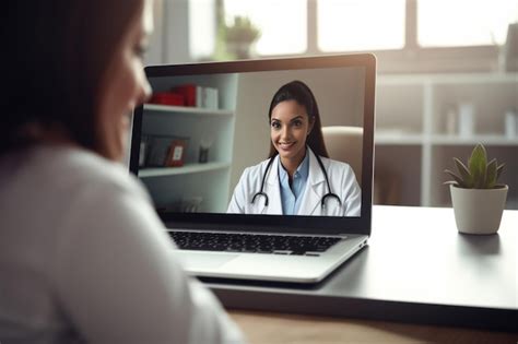 Premium Photo Virtual Care A Glimpse Into The Future Of Medicine