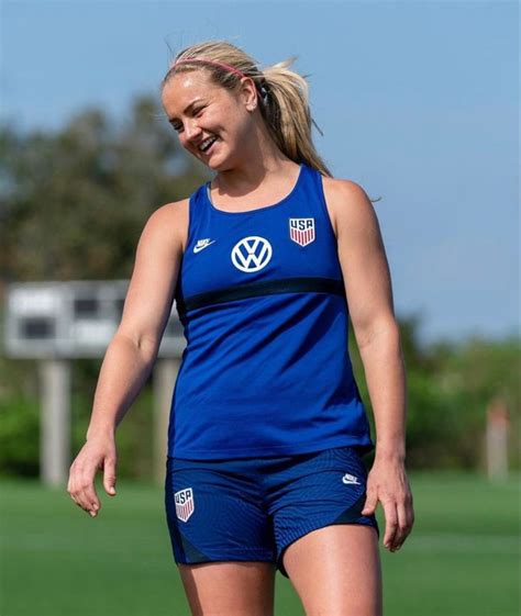 Lindsey Horan USWNT Training For 2021 SheBelieves Cup Brad Smith