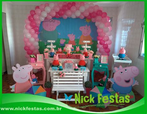 Decora O Proven Al Peppa Pig Pacote B Sico Nick Festas