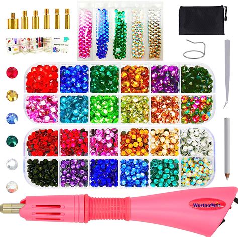 Amazon Bedazzler Kit With Rhinestones Hotfix Rhinestones