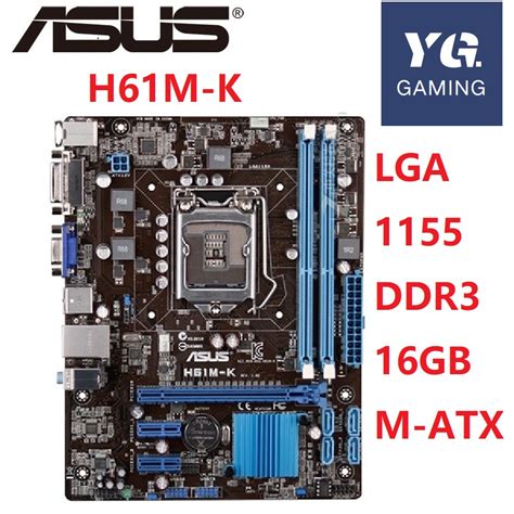 Asus H M K Desktop Motherboard H Socket Lga I I I Ddr G