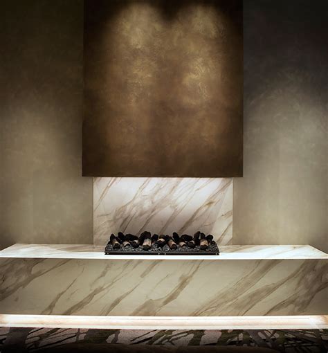 Calacatta Gold Neolith Miami Circle Marble Fabrication