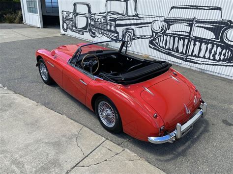 1963 Austin Healey 3000 3340 Miles Red Convertible - Classic Austin ...