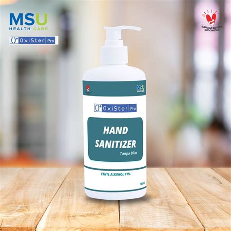 Jual Oxister Pro Hand Sanitizer Ethyl Alkohol Ml