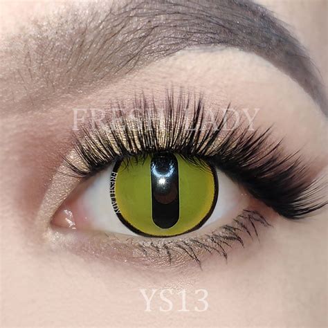 Anime Cosplay Snake Eye Colored Contact Lenses Cosplay