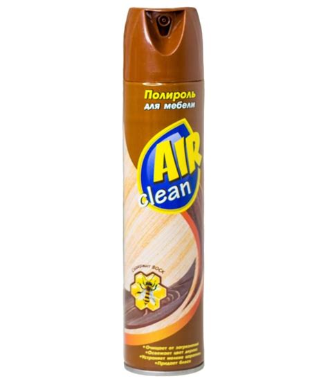 ᐉ Полироль для мебели Air Clean с воском 300 мл (17337) • Купить в ...