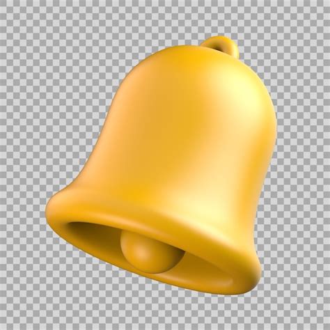 Premium PSD Bell 3d Icon