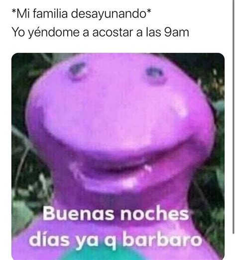 An Image Of A Purple Object With Caption That Reads Me Familia