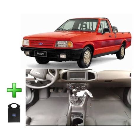 Tapete Carpete Vinil Fosco Assoalho Ford Pampa Todos Shopee Brasil