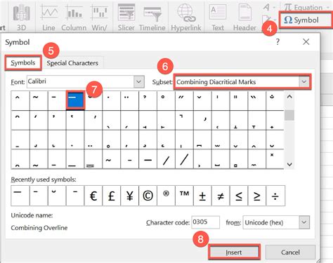 How To Add Symbol In Excel Cell Printable Templates