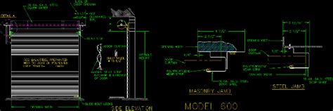 Galvanized Steel Roller Blind Curtain Dwg Detail For Autocad Designs Cad