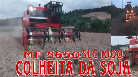 E Segue A Safra Da Soja Colheita Da Soja Mf Slc Youtube