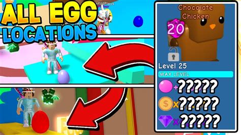 All Easter Event Egg Locations In Roblox Bubble Gum Simulator Quick Guide Youtube