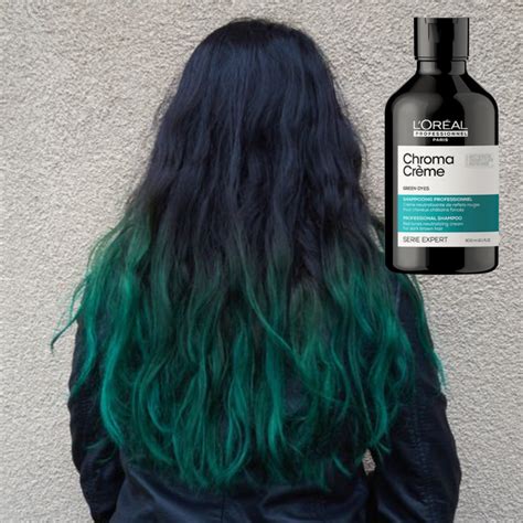 Loreal Serie Expert Chroma Creme Shampoo Green Dyes Prokare