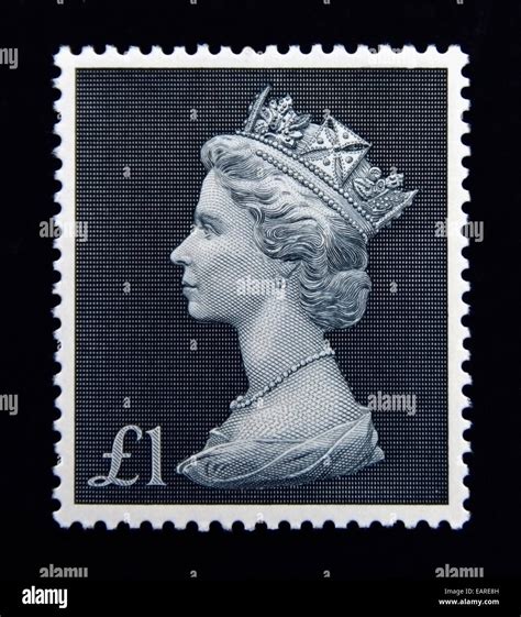 Postage Stamp Great Britain Queen Elizabeth Ii High Value Definitive