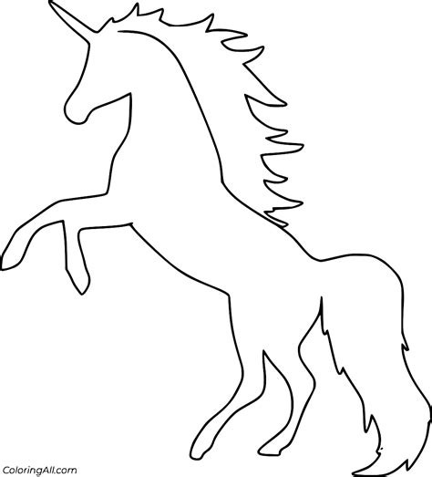 Realistic Unicorn Coloring Pages 22 Free Printables Coloringall