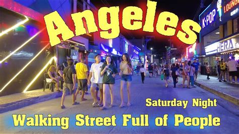 Angeles City Saturday 11 Pm In The Walking Street Whats New Today Youtube