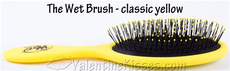 Valentine Kisses The Wet Brush In Classic Yellow Pics Review