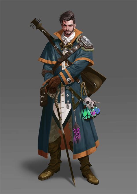 My D&D character art collection - male humanoid characters (part 1 ...