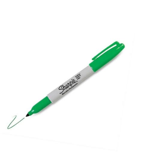 Marcador Sharpie Permanente Verde Rainbow By SAN