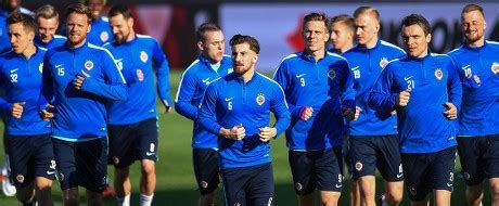 Sparta Prague Players Warm During Their Editorial Stock Photo - Stock Image | Shutterstock