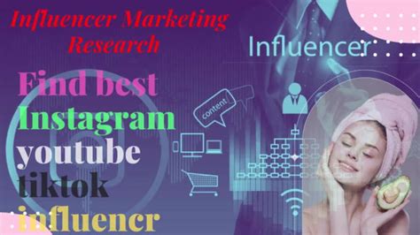 Find Best Instagram Tiktok Youtube Influencers Research By