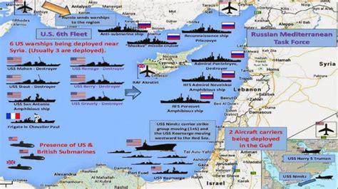 Infographic Military Assets In Eastern Mediterranean