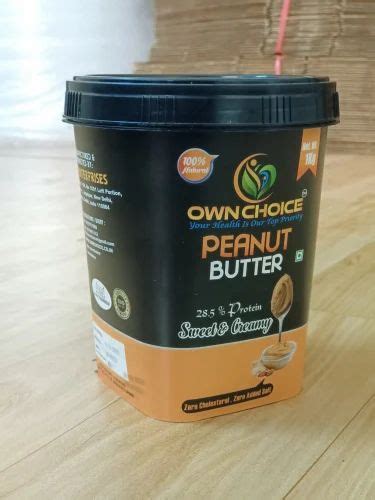 Ownchoice Sweet Creamy Peanut Butter Packaging Type Plastic Jar At Rs