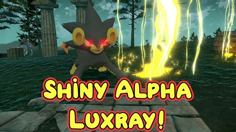 Shiny Alpha Luxray Pokemon Legends Arceus Youtube