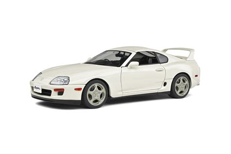 1 18 Toyota Supra Mk4 A80 Targa Roof Super White Pole Position