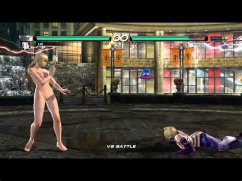 Tekken 6 Nude Mod Lili Vs Nina YouTube