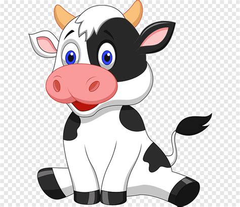 Baka Drawing Calf, Baby cow, cartoon, fictional Character png | PNGEgg