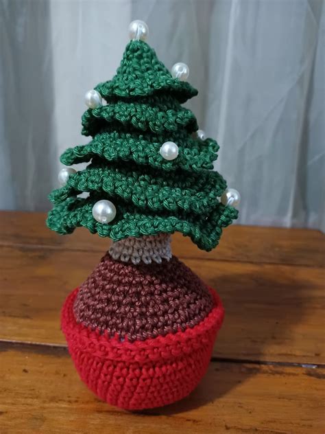 Arvore De Natal Amigurumi Elo Produtos Especiais