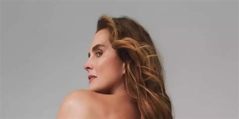 Brooke Shields Posed Topless For Denim Campaign 40 Years After Iconic