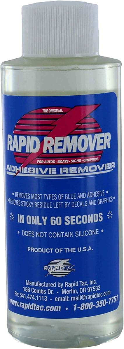 RapidTac Rapid Remover Adhesive Remover for Vinyl Wraps Graphics Decals Stripes 4oz Sprayer ...