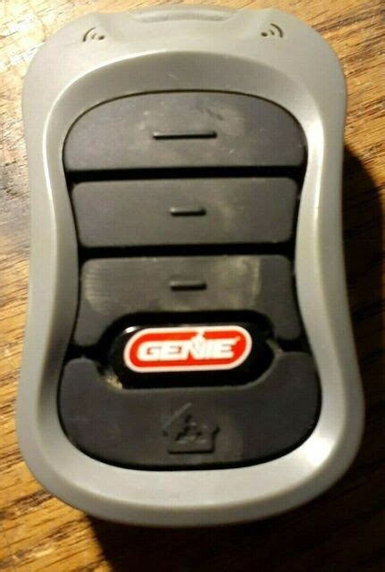 Genie 3 Button Garage Door Opener Remote Clicker With Visor Clip Ebay