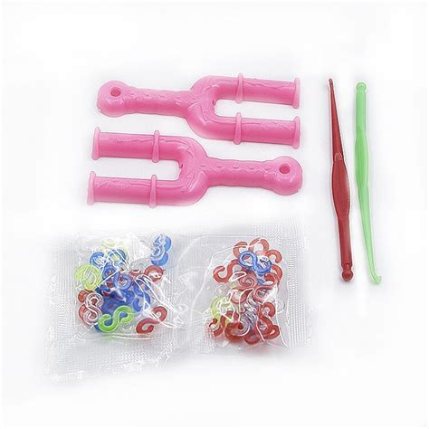 Loom Rubber Bands Bracelet For Kids Or Hair Rainbo Grandado