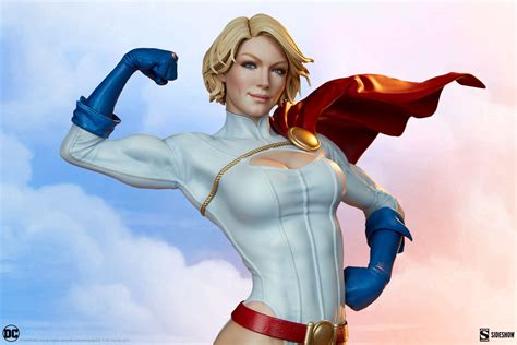 Power Girl Dc Comics Sideshow Premium Format