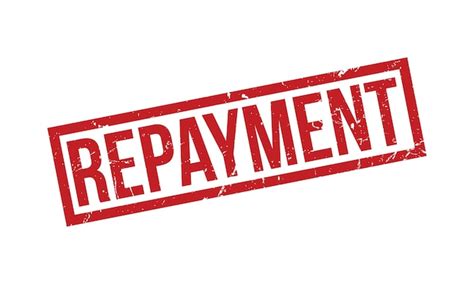 repayment rubber stamp vectors illustrations    freepik