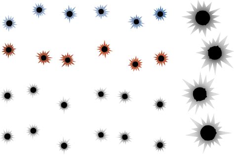 Euclidean vector Computer file - Vector bullet holes png download ...