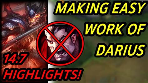 Xin Zhao Top Highlights Vs Darius YouTube