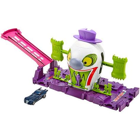 Tamanhos Medidas e Dimensões Hot Wheels DC Pista The Joker Funhouse
